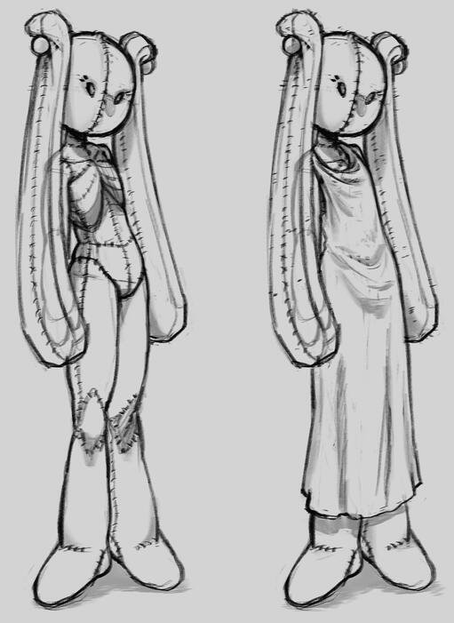 Rendered Sketch Fullbody 50€